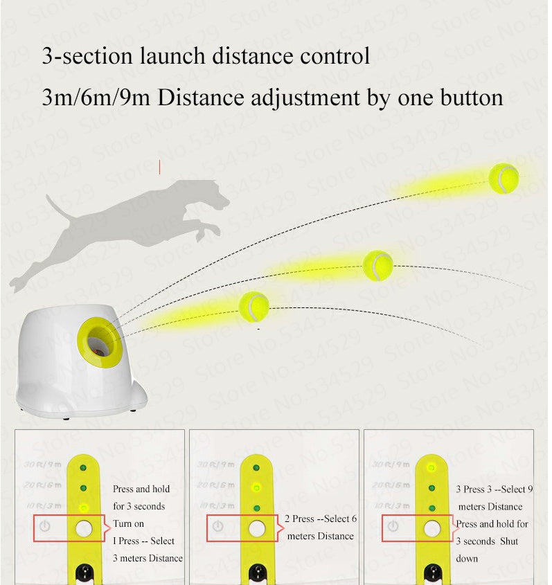 Petivia – Automatic Interactive Ball Launcher for Dogs